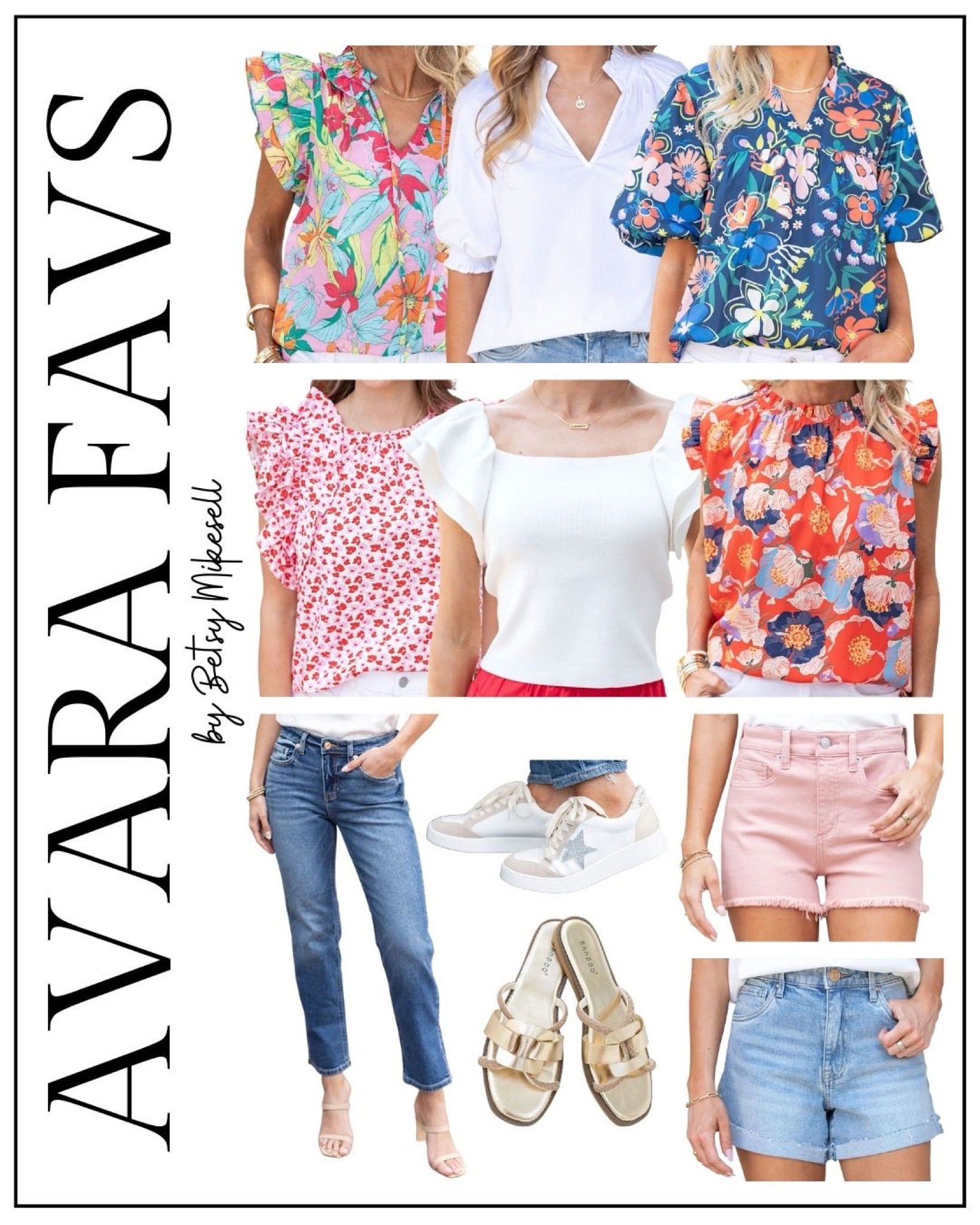 Avara always has the cutest summer tops and bottoms! They’re the best quality! Size up in the pink Debbie Shorts for a baggier fit. Everything runs TTS. 

#LTKstyletip #LTKFind #LTKSeasonal