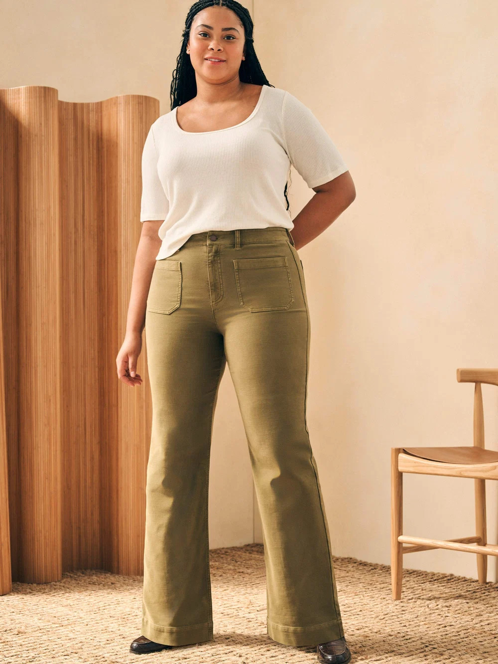 Stretch Terry Patch Pocket Pant | Faherty