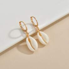 Puka Shell Drop Earrings | SHEIN