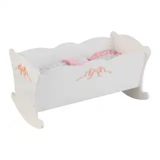 KidKraft Tiffany Bow Lil' Doll Cradle with Bedding | Michaels | Michaels Stores