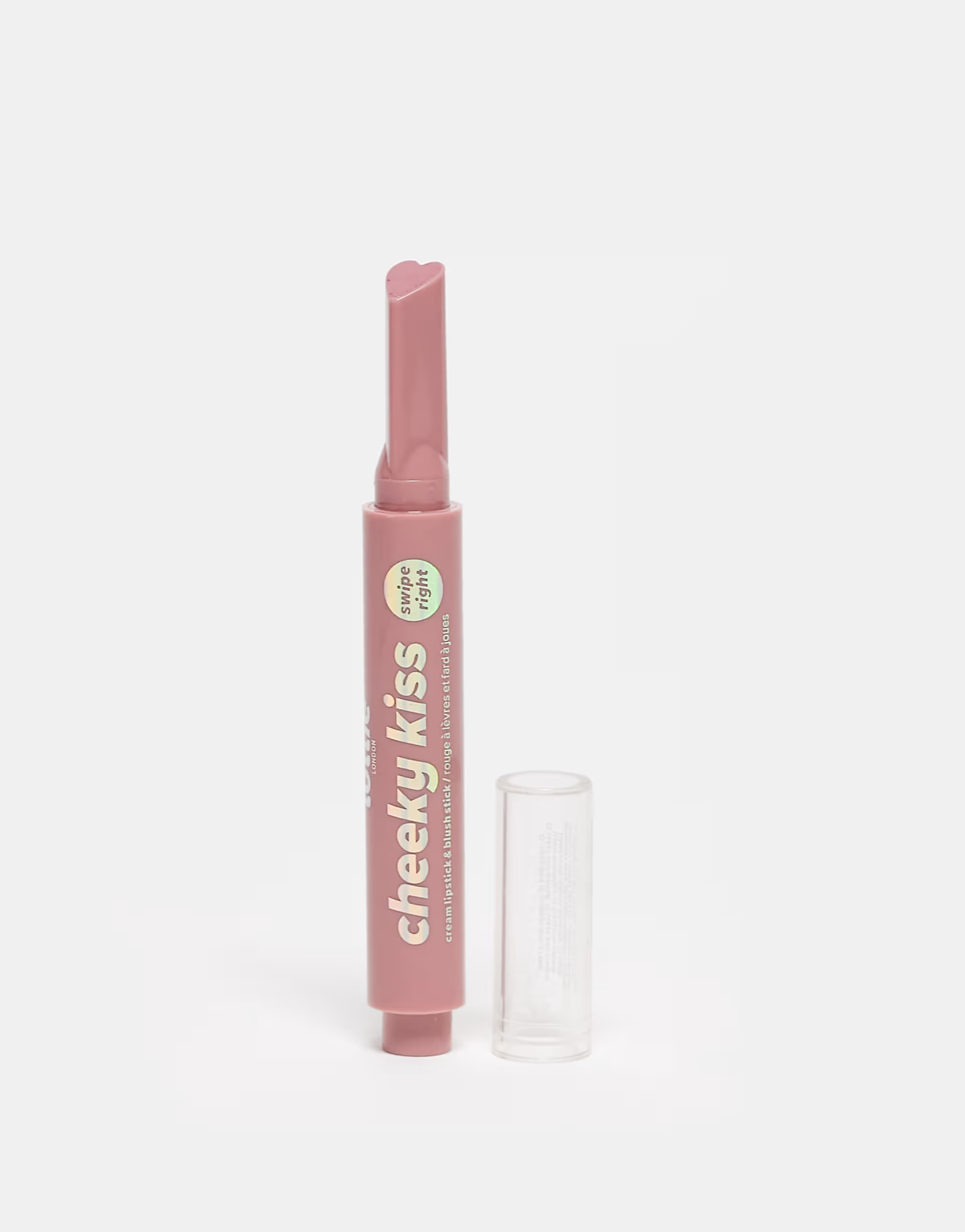 Lottie London Cheeky Kiss Heart Lipstick - Swipe Right | ASOS (Global)