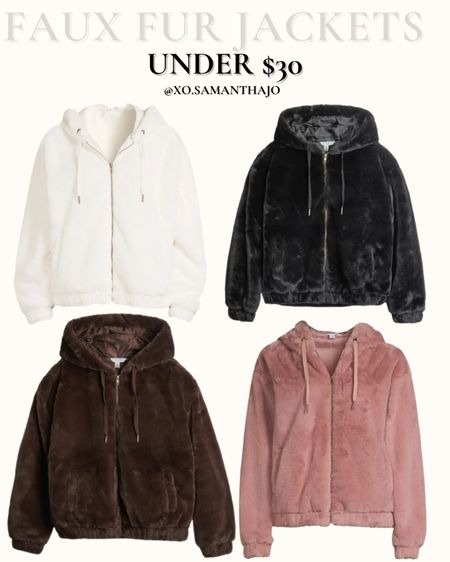 Faux Fur Jackets with hood under $30

Fall outfits // winter jackets // women’s jackets under $50 // Walmart fashion // Walmart style 

#LTKfindsunder50 #LTKHoliday #LTKSeasonal