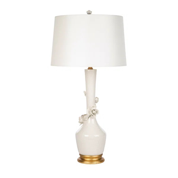 Avril Crackle 30" Table Lamp | Wayfair Professional