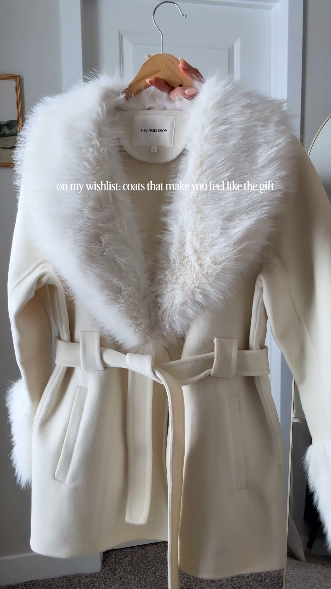 This coat = instant luxe. Consider her on the wishlist. 🤍 @TheNoliShop

#LTKSeasonal #LTKGiftGuide #LTKHoliday