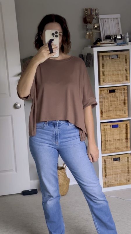Loving this Amazon top that looks like Free People! I’m in my usual size small and it comes in several colors, I’ve already ordered it in gray! Jeans also linked, I’m wearing my usual size 27


#LTKstyletip #LTKfindsunder50 #LTKVideo