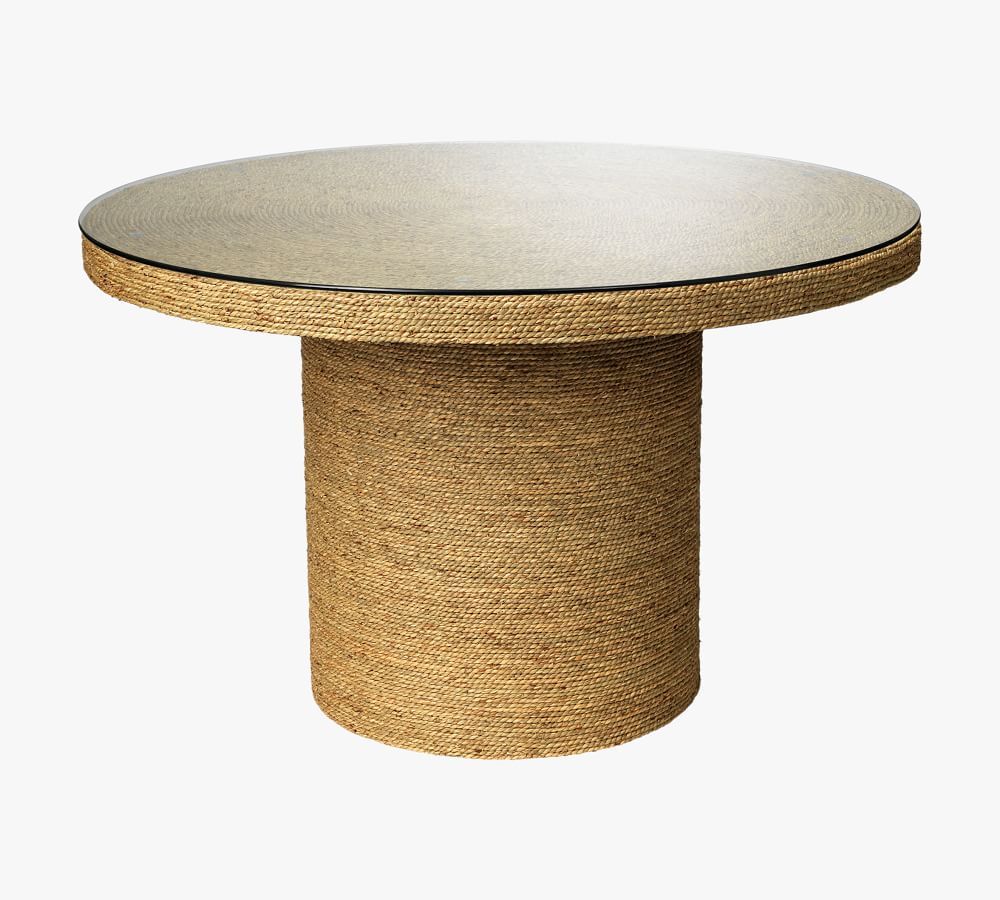 Jacobs Seagrass Round Bistro Table | Pottery Barn (US)