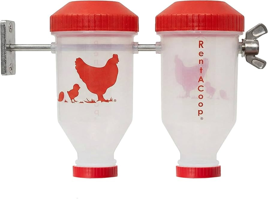 RentACoop Chicken Treat Dispenser – Multi-Treat Enrichment Toy and Boredom Buster for Chickens,... | Amazon (US)