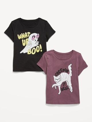 Short-Sleeve Graphic T-Shirt 2-Pack for Girls | Old Navy (US)