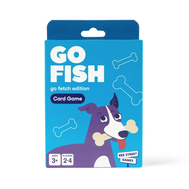 Go Fish, The Go Fetch Edition from Bee Street Games, Classic Family Games Reimagined with Playful... | Walmart (US)