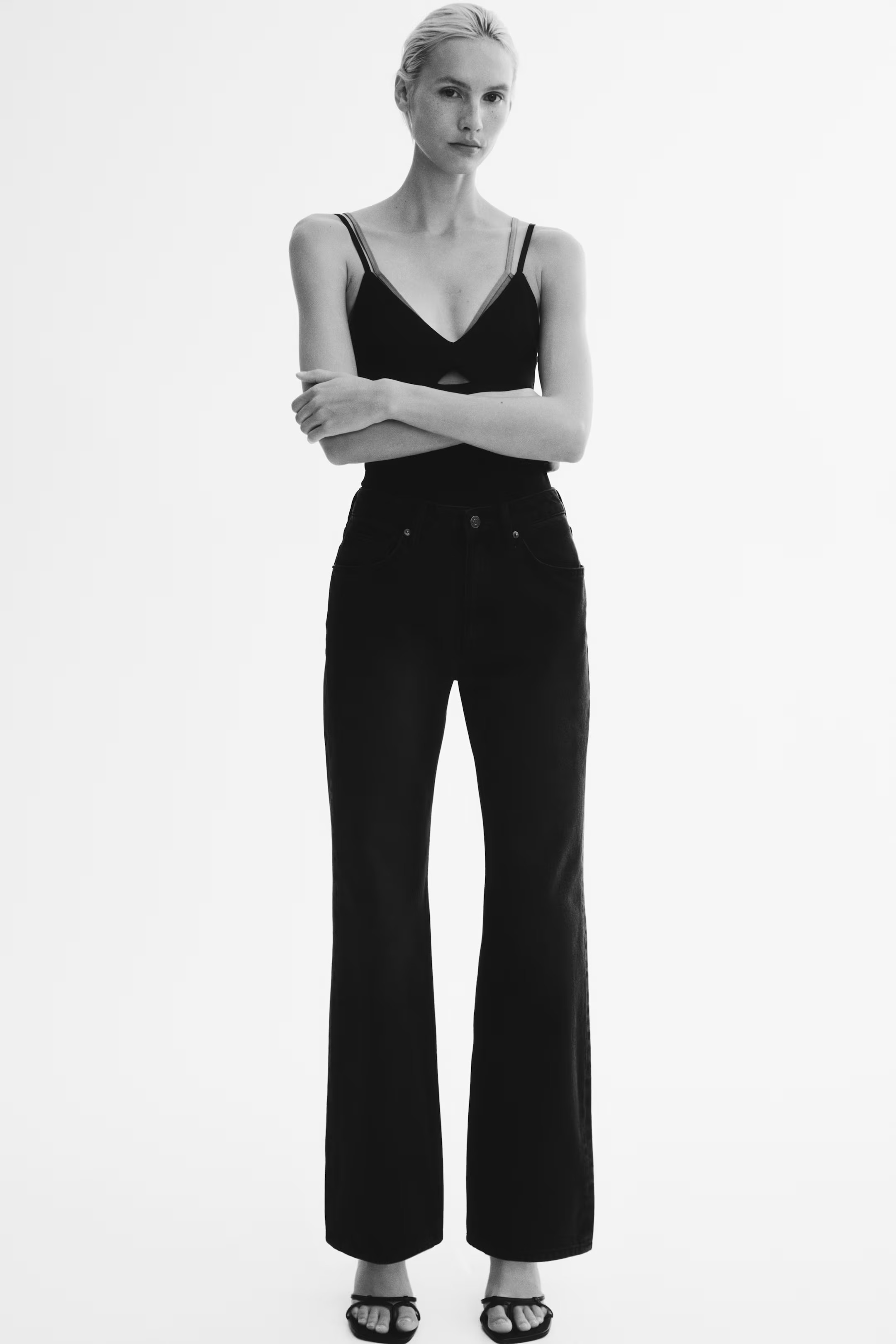 Bootcut High Waist Jeans | H&M (UK, MY, IN, SG, PH, TW, HK)