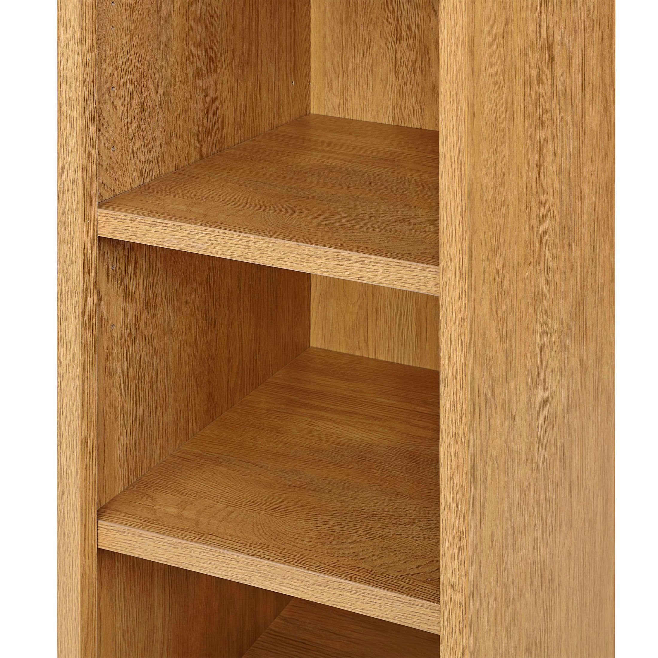 Better Homes & Gardens Juliet Narrow Arch Bookcase, Light Honey Wood Finish | Walmart (US)