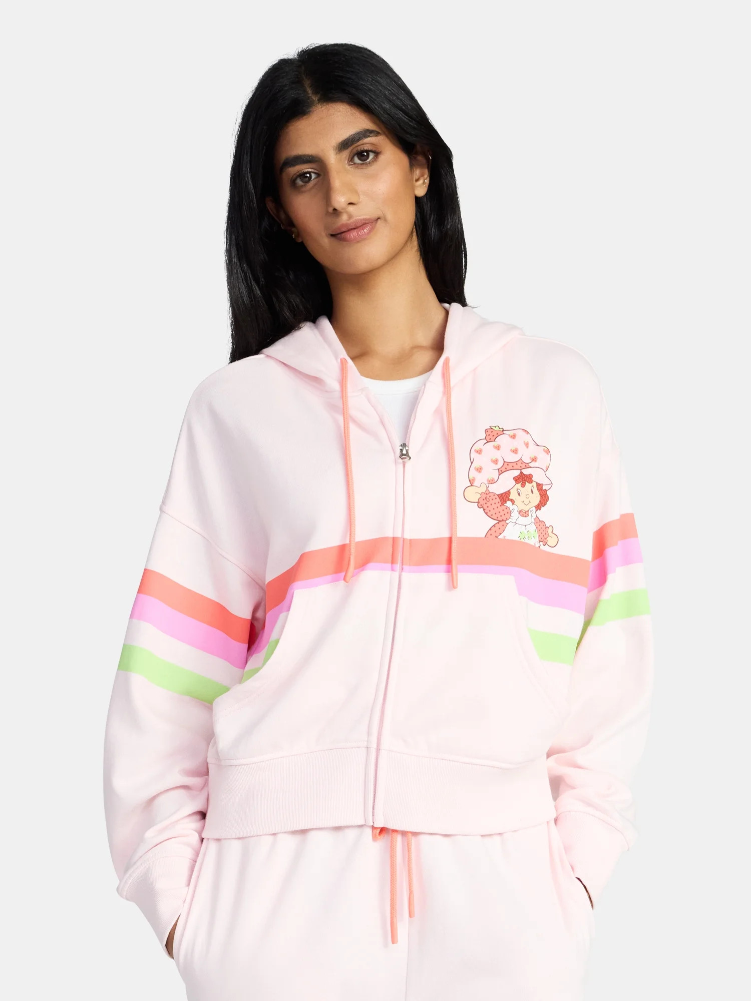 Strawberry Shortcake, Junior's Graphic Zip Hoodie, Sizes XXS-XXL | Walmart (US)