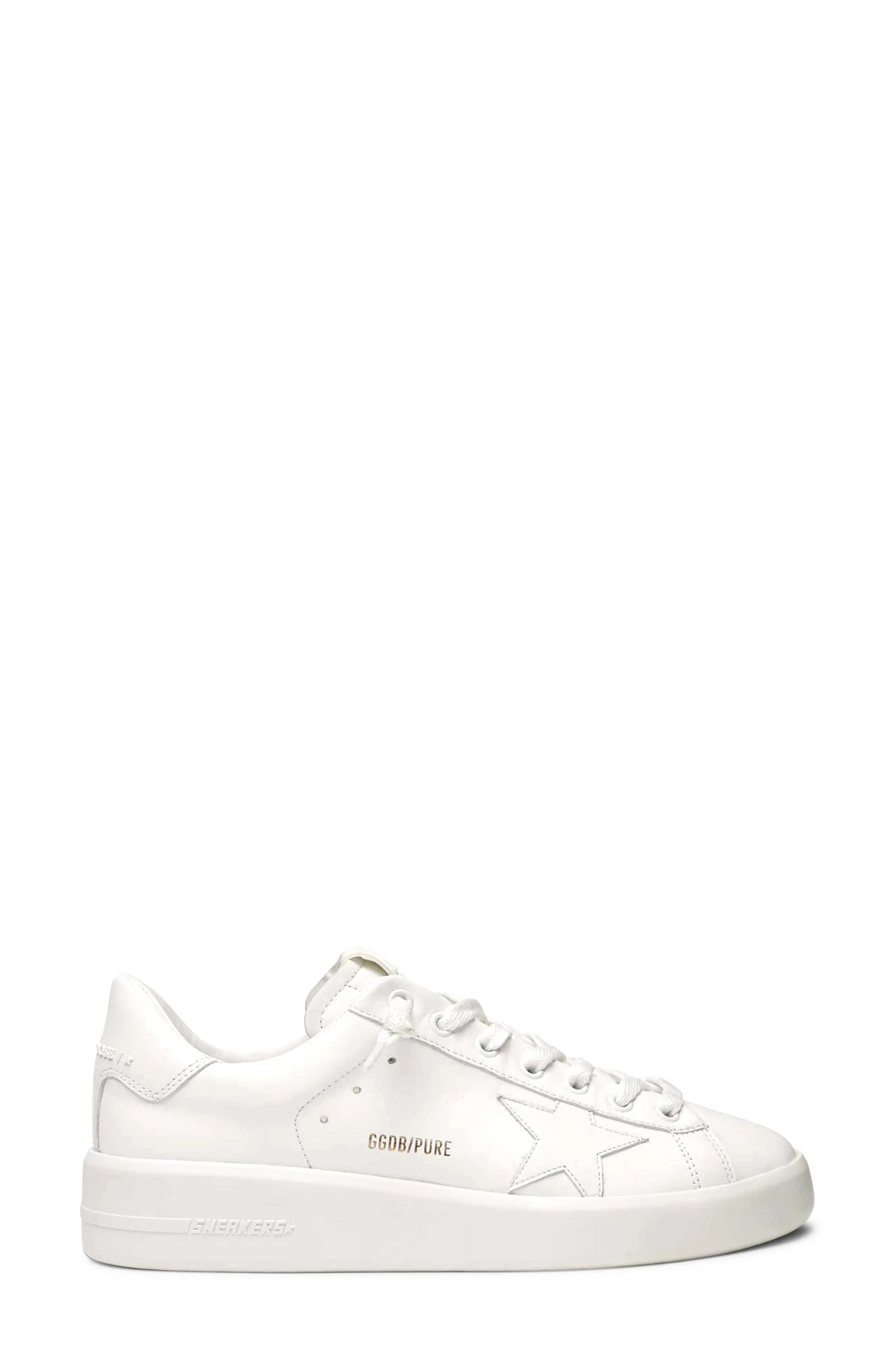 Women's Golden Goose Purestar Low Top Sneaker, Size 5US - White | Nordstrom