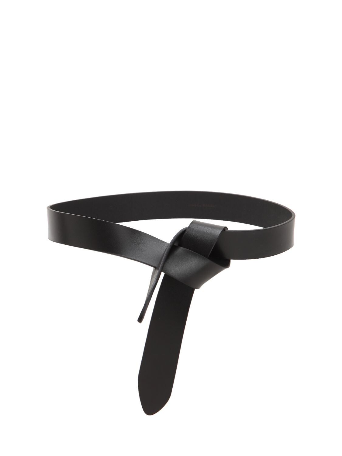 3cm Lecce Leather Belt W/bow | Luisaviaroma