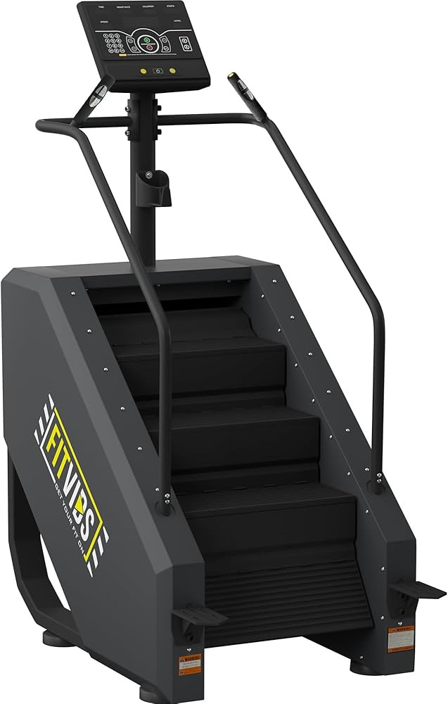 Fitvids Stair Stepper Machine, Commercial Grade Stair Climber with 15 Resistance Levels, Continuo... | Amazon (US)