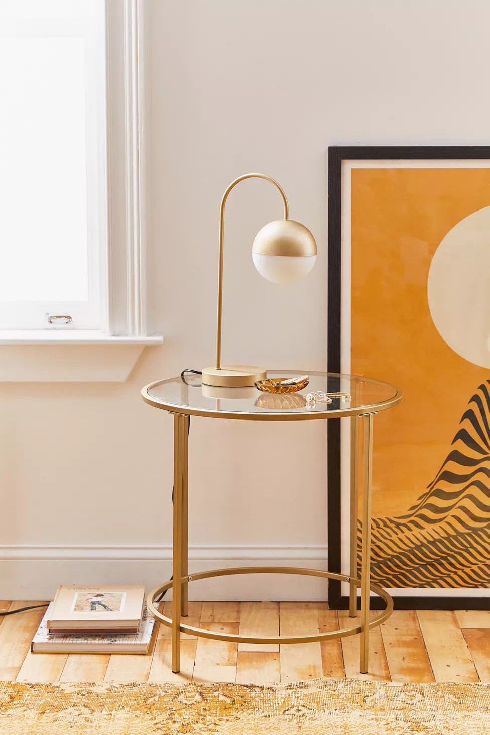 Claire Round Metal Side Table | Urban Outfitters (US and RoW)
