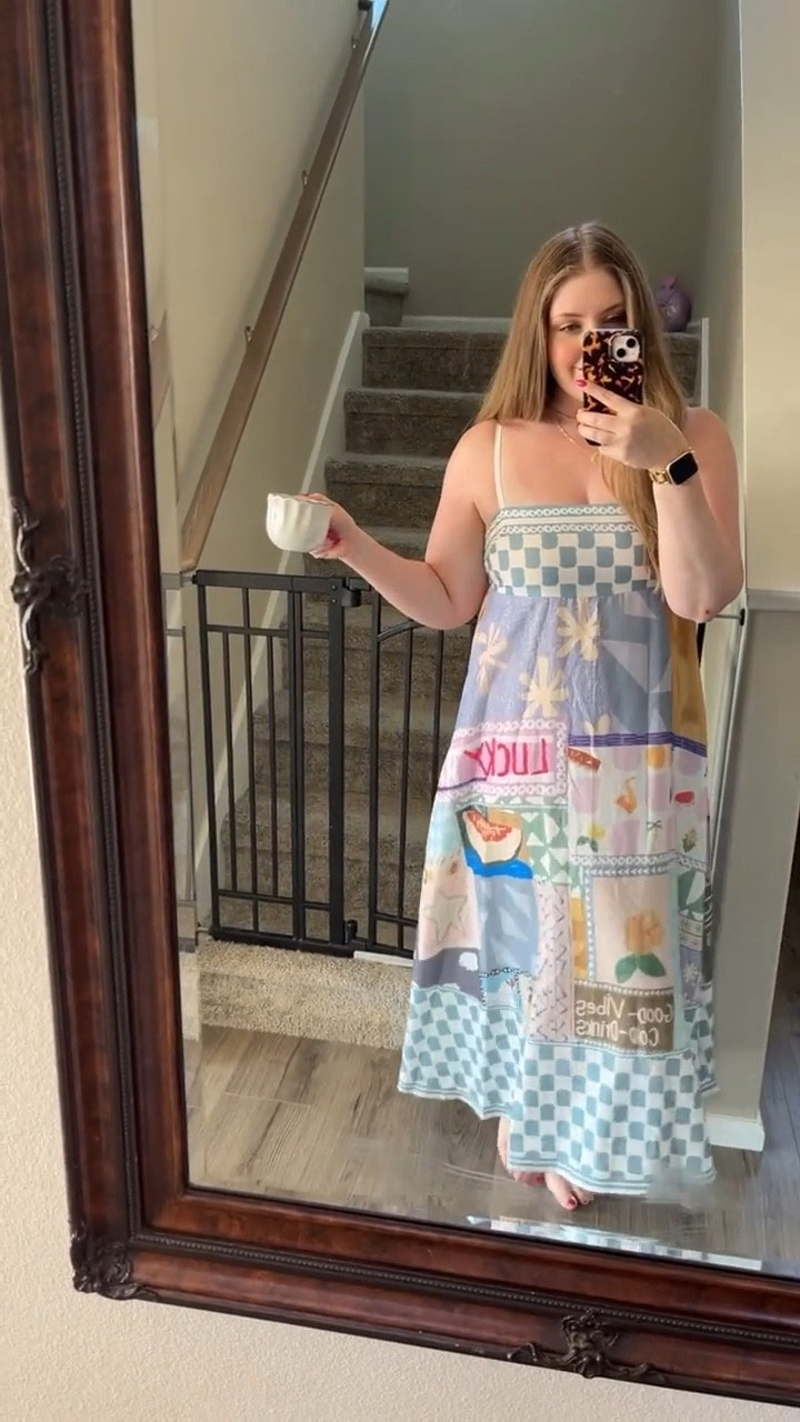 Just the most perfect dress for some casual summer fun! Under $20 on Amazon ✨ fits tts. Wearing M

#LTKFindsUnder50 #LTKSeasonal #LTKStyleTip