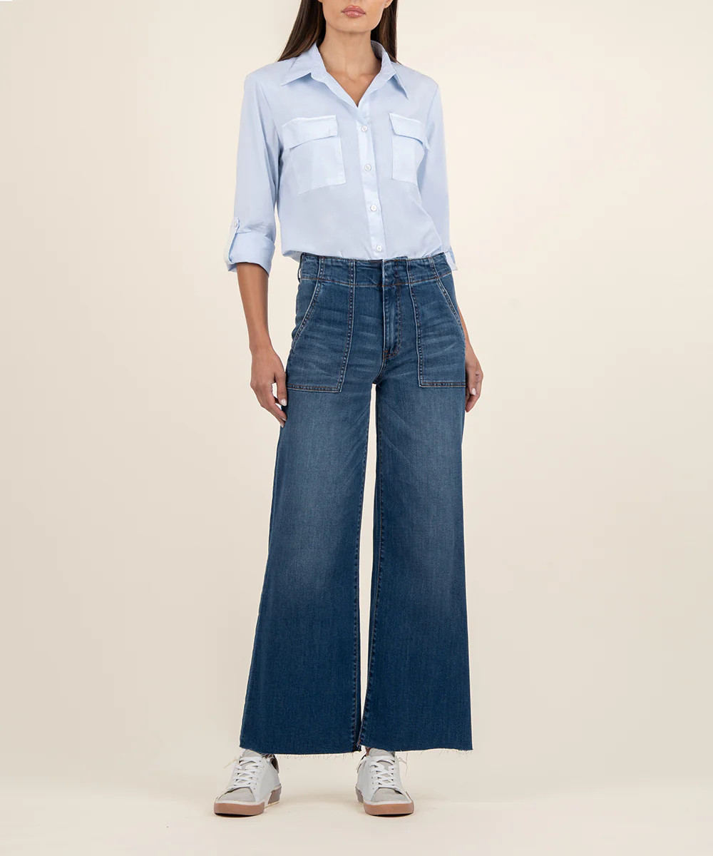 Meg High Rise Wide Leg, Long Inseam - Kut from the Kloth | Kut From Kloth