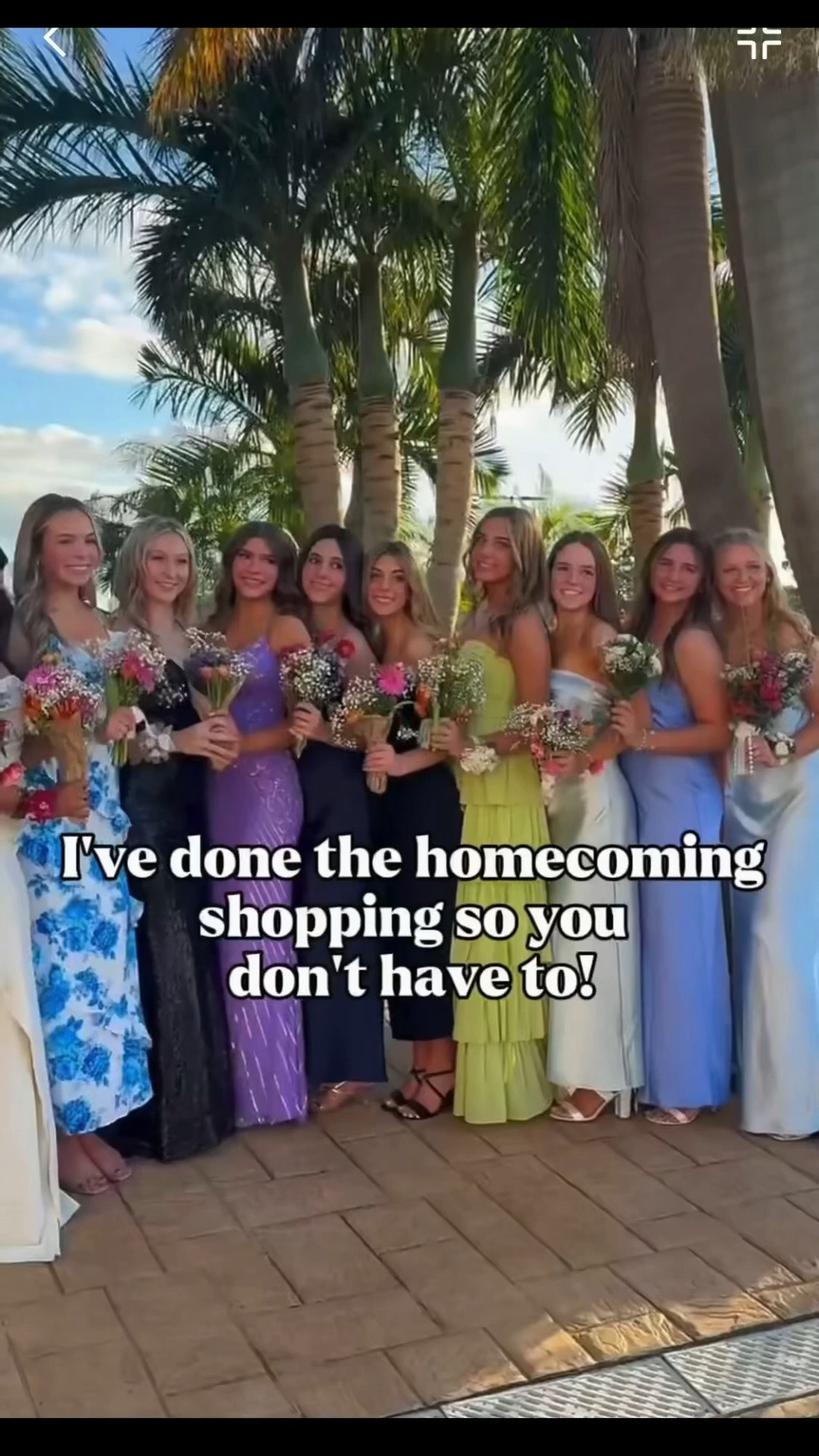 A round up of some of the dresses shown here but the main HOCO EDIT is in the collection on top of my LtK.