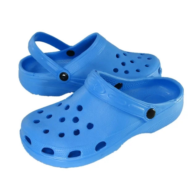 Toddler's Size Aqua Blue Children's Unisex Clog Garden Sandals Beach Pool Casual Comfy Shoes | Walmart (US)