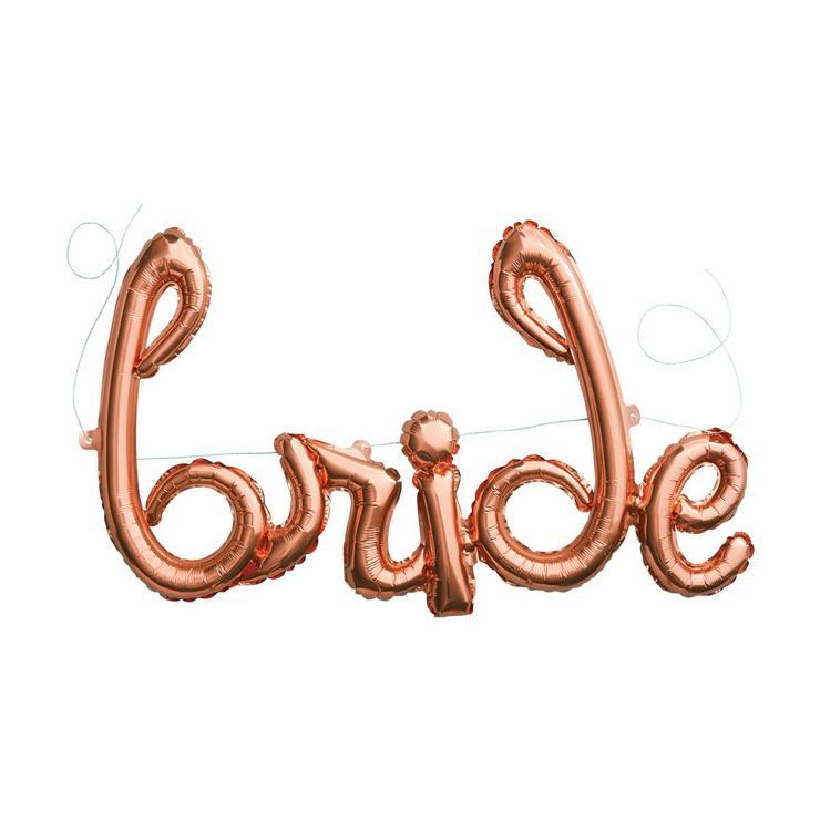 'BRIDE' Wedding Balloon - Spritz™ | Target