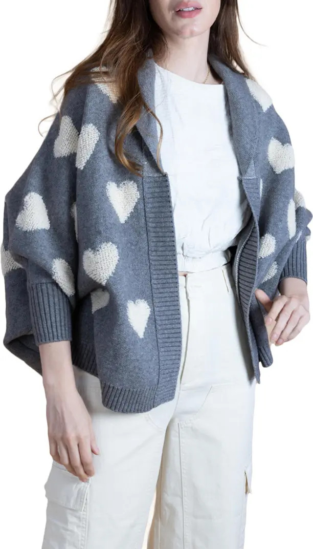 SAACHI Heart Open Front Cardigan | Nordstromrack | Nordstrom Rack