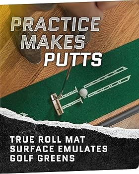 SKLZ Putting Green: Perfect Your Golf Skills with Realistic Home Practice - Improve Your Putting ... | Amazon (US)