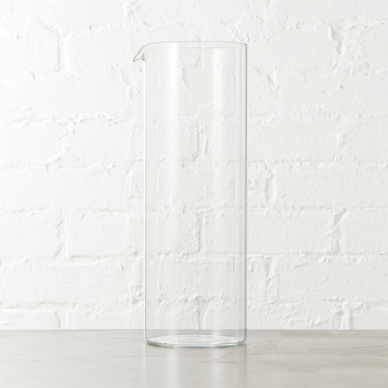 Beaker Large Glass Pitcher + Reviews | CB2 | CB2