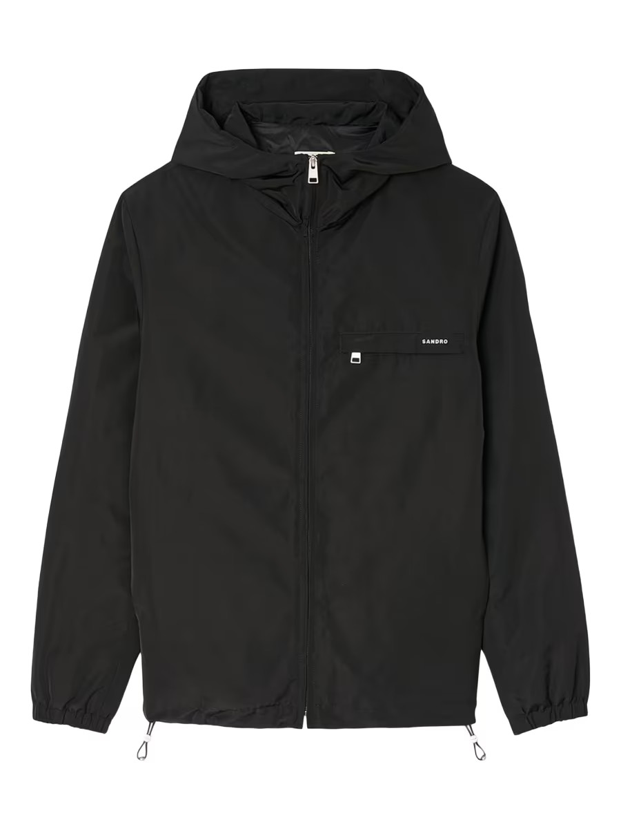 Sandro Nylon Windbreaker Jacket | Saks Fifth Avenue | Saks Fifth Avenue