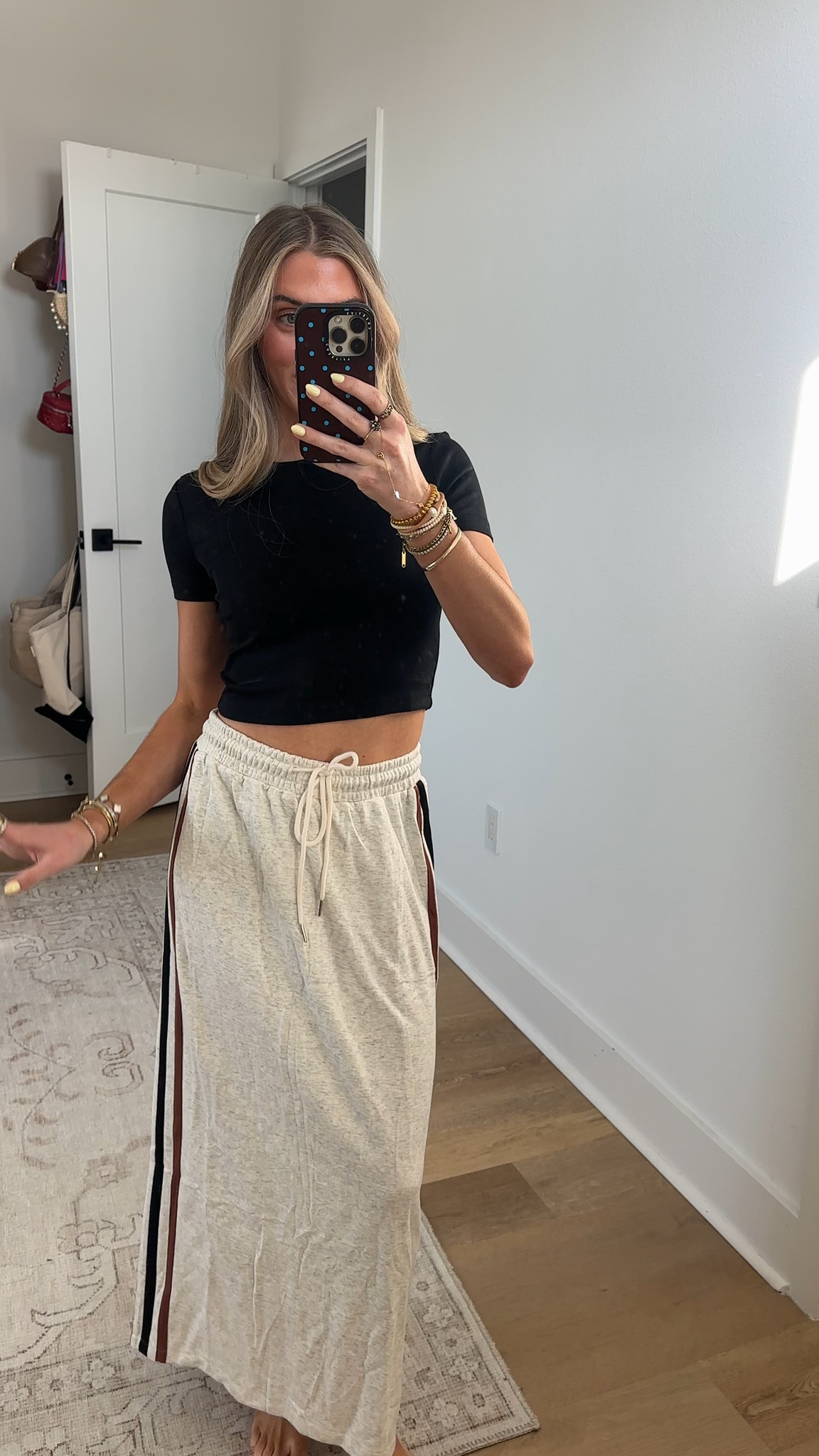 Amazon size small EsheSy Womens Cotton Maxi Sweat Skirt Elasitc High Waist Drawstring Side Striped Daily Practice Casual Long Skirts

#freepeople #lookforless #affordablefashion #budgetfriendly #budgetfashion #freepeopleinspired #freepeopledupes #amazon #amzonfinds #amazonmusthaves #amazonvirtualtryon #amazonfavorites #amazonfashion #founditonamazon #founditonamazonfashion amazon haul, amazon clothing haul, affordable fashion, clothing haul, spring clothing haul, summer clothing haul, amazon fashion, amazon finds, amazon fashion 2026. 

#LTKSaleAlert #LTKootd #LTKSeasonal