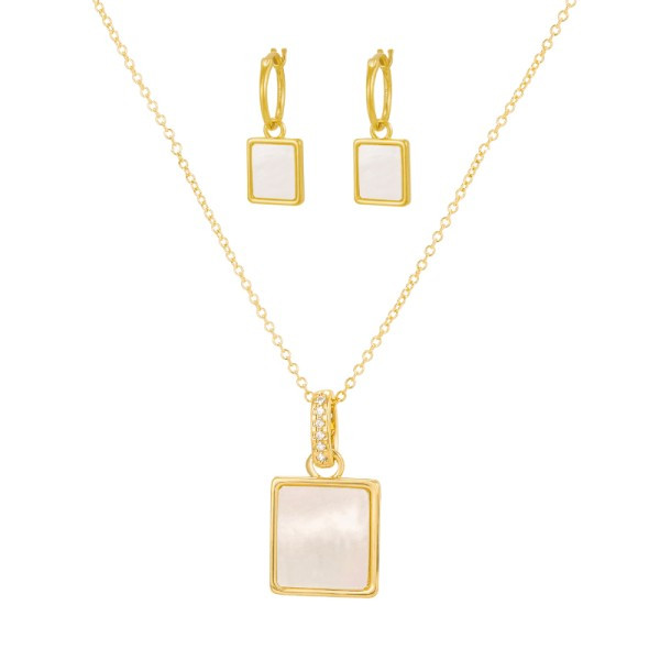 Olivia Earrings + Olivia Necklace Set | SOPHIYA