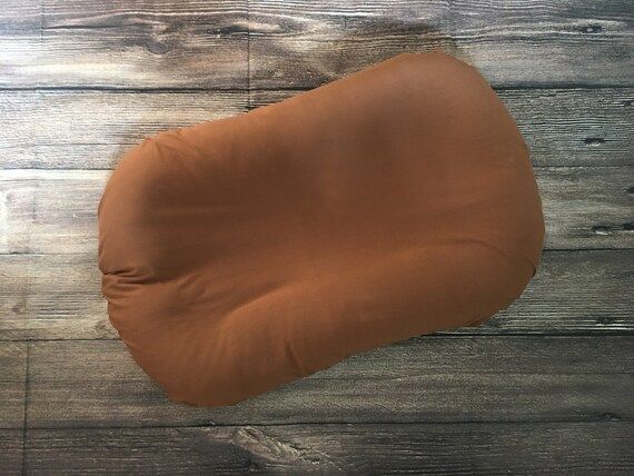 Snuggle Me Organic cover baby lounger Infant toddler mocha brown | Etsy (US)