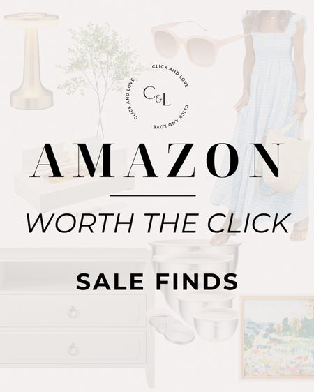 Amazon worth the click sale finds! Move fast on these great sales! 

Dress, summer dress, framed art, sunnies, sunglasses, nightstand, bedside table, kitchen, mixing bowls, ottoman, pillow, accent pillow, throw pillow,  glassware, bourbon glass, tote bag, rug, indoor rug, neutral rug, cordless light, wireless light, led table, outdoor table, outdoor furniture, faux greenery, solo stove, date night, Womens fashion, fashion, fashion finds, outfit, outfit inspiration, clothing, budget friendly fashion, summer fashion, spring fashion, wardrobe, fashion accessories, Living room, bedroom, guest room, dining room, entryway, seating area, family room, curated home, Modern home decor, traditional home decor, budget friendly home decor, Interior design, look for less, designer inspired, Amazon, Amazon home, Amazon must haves, Amazon finds, amazon favorites, Amazon home decor #amazon #amazonhome

#LTKsalealert #LTKhome #LTKmidsize