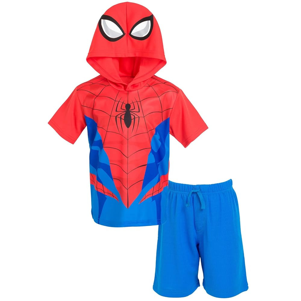 Marvel Athletic T-Shirt and Mesh Shorts Outfit Set Toddler to Big Kid Sizes (2T - 18-20) | Amazon (US)