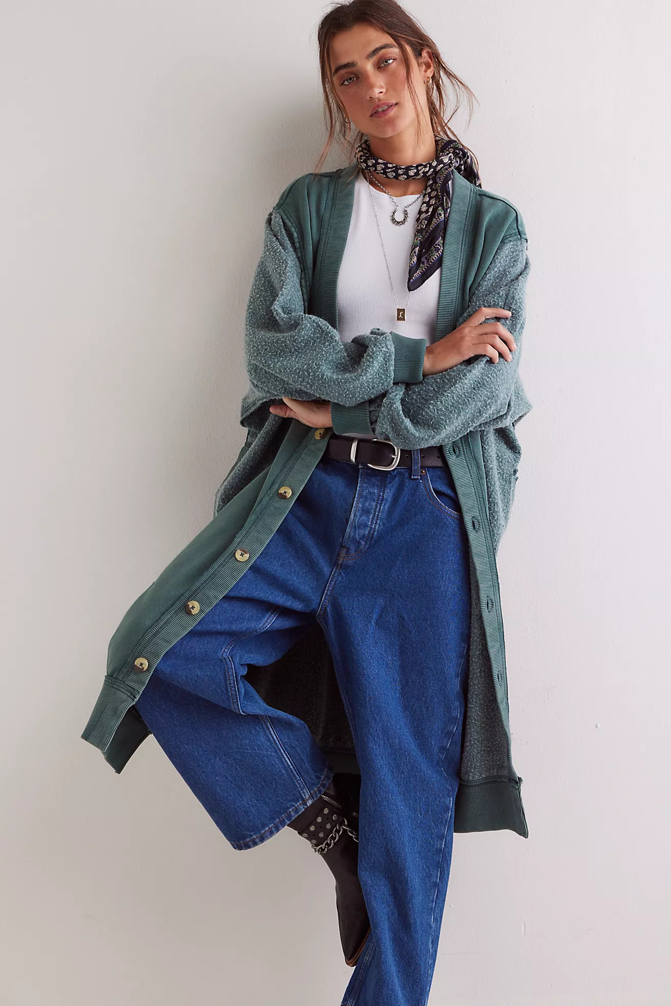 We The Free Dreamy Blue Cardi | Free People (Global - UK&FR Excluded)