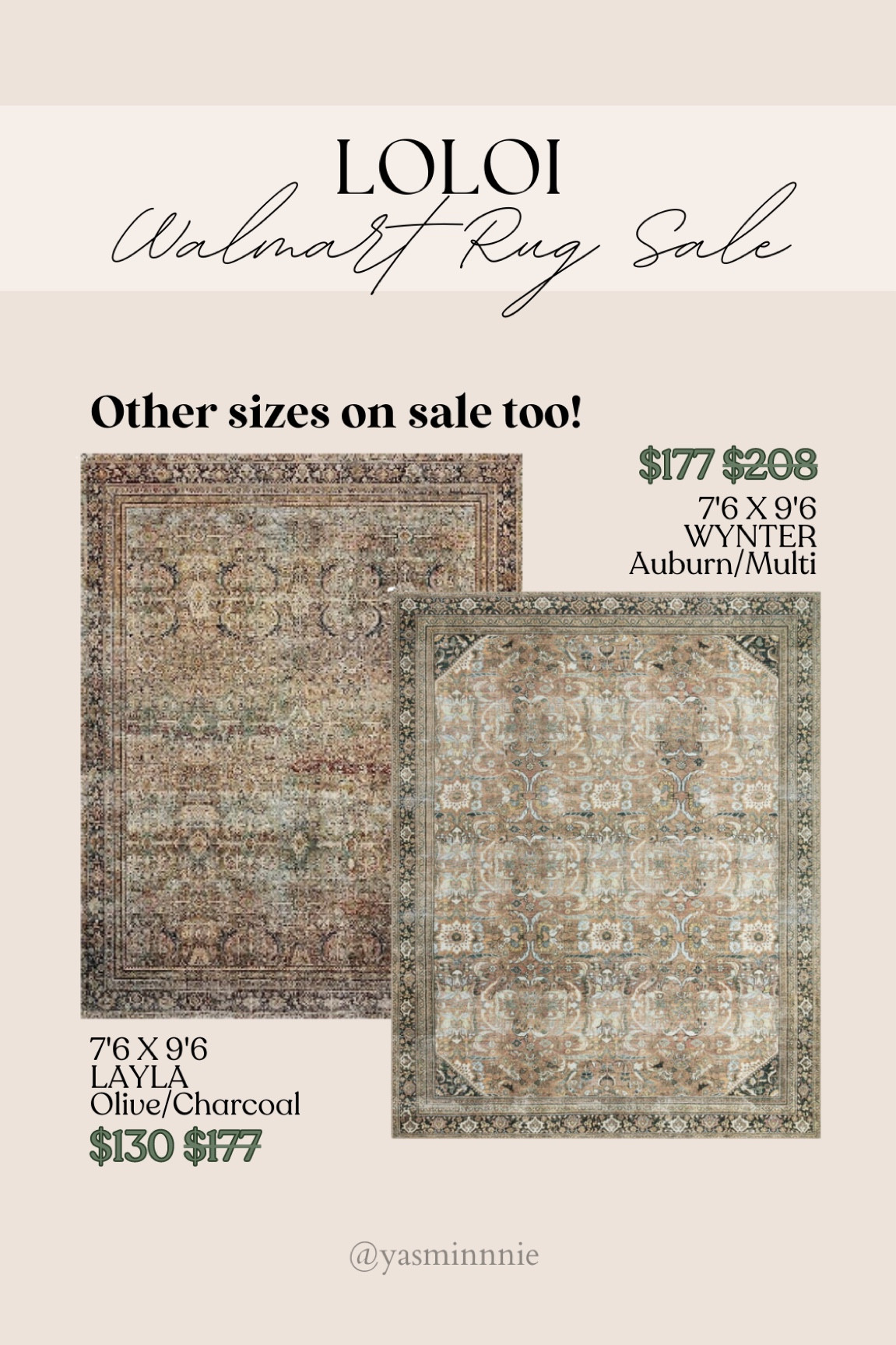 Found some Loloi vintage beautiful rugs on sale at Walmart website! Ordered one for me!! 

Rugs, vintage, antique, home, decor, living room, loloi, trendy, sale alert, traditional, modern, organic, budget, flooring

#LTKsalealert #LTKhome #LTKFind