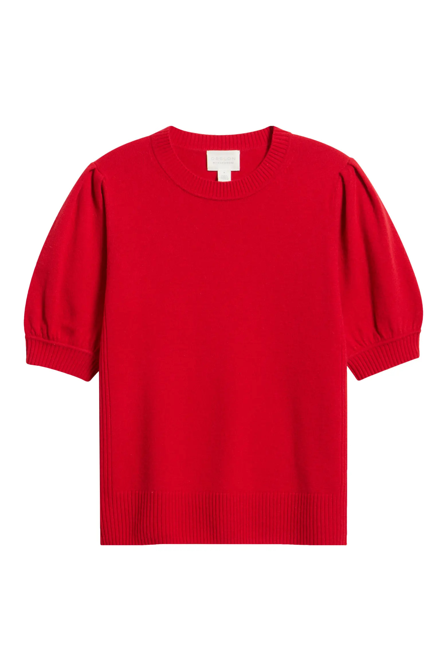 Puff Sleeve Wool & Cashmere Sweater (Women) | Nordstrom | Nordstrom