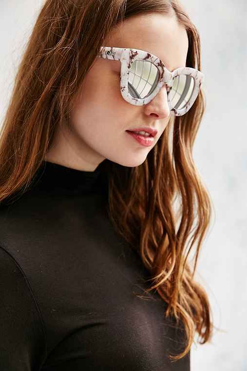 Quay Sugar + Spice Sunglasses,WHITE,ONE SIZE | Urban Outfitters US