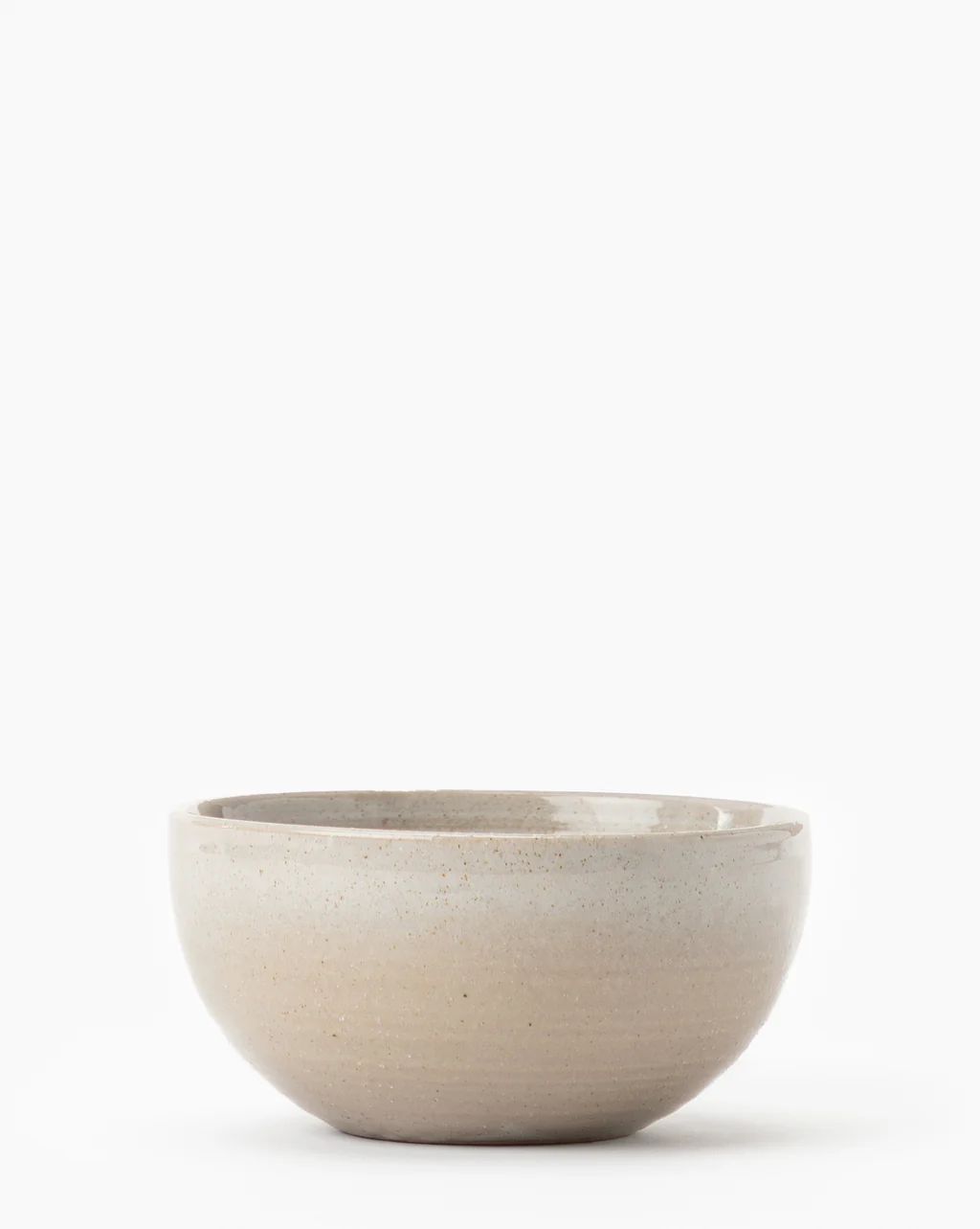 Cream Glazed Stoneware Bowl | McGee & Co.