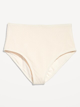 High-Waisted French-Cut Bikini Swim Bottoms for Women$19.49$29.9930% Off! Price as marked. Image ... | Old Navy (US)