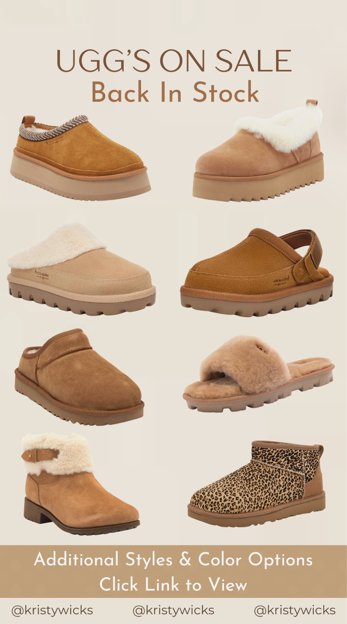 Great value on these adorable Uggs! So many cute styles and colors 🧡

I have more options linked for you and you’ll be able to see all the color combinations on the website. 

#LTKFindsUnder100 #LTKShoeCrush #LTKSaleAlert