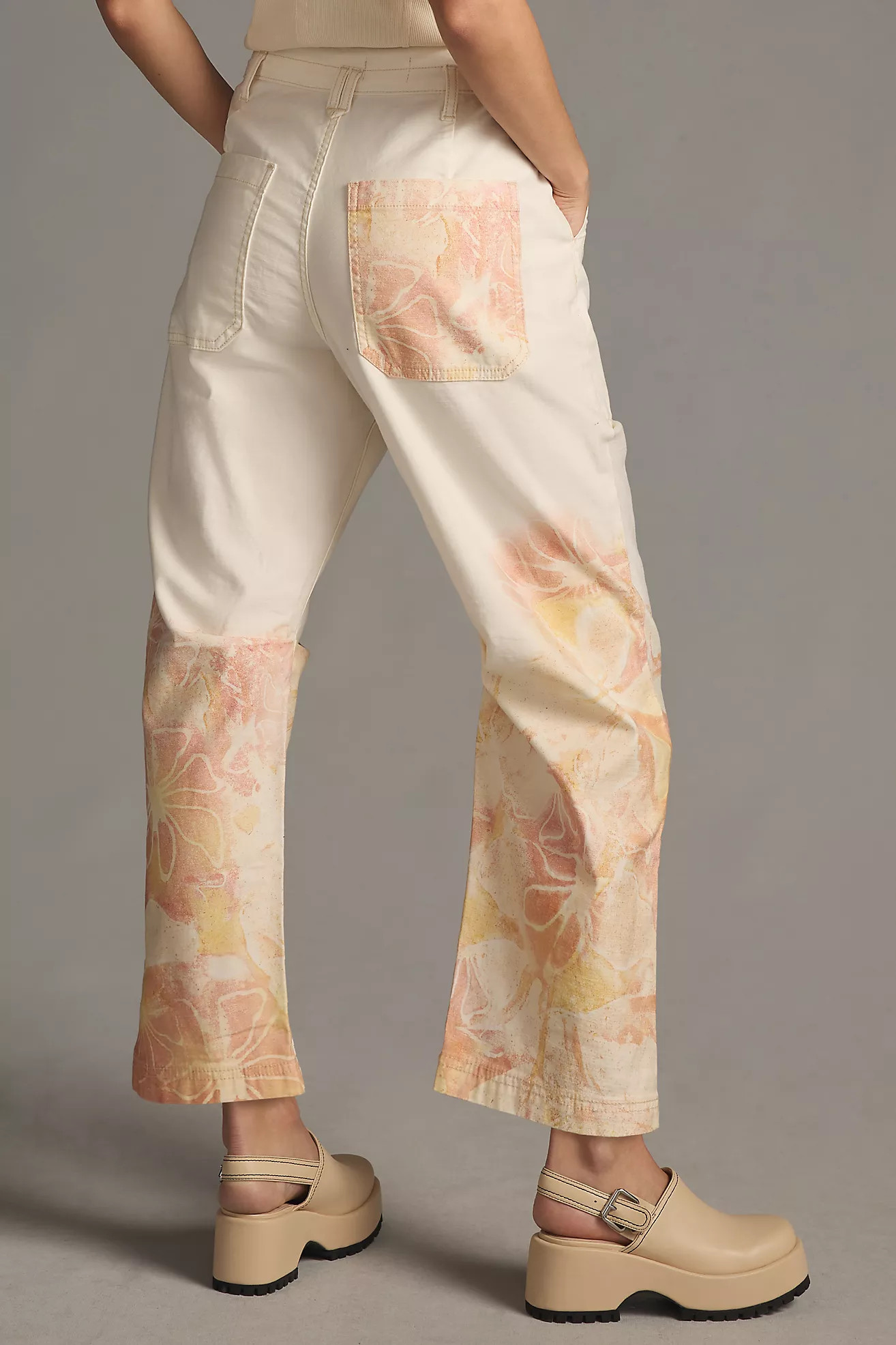 Pilcro Knee-Tuck Pants | Anthropologie (US)