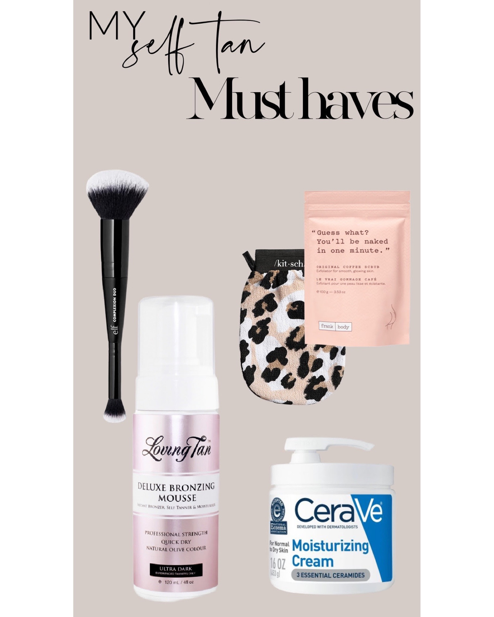 My must haves for self tanning. 

#LTKSeasonal #LTKFind #LTKbeauty