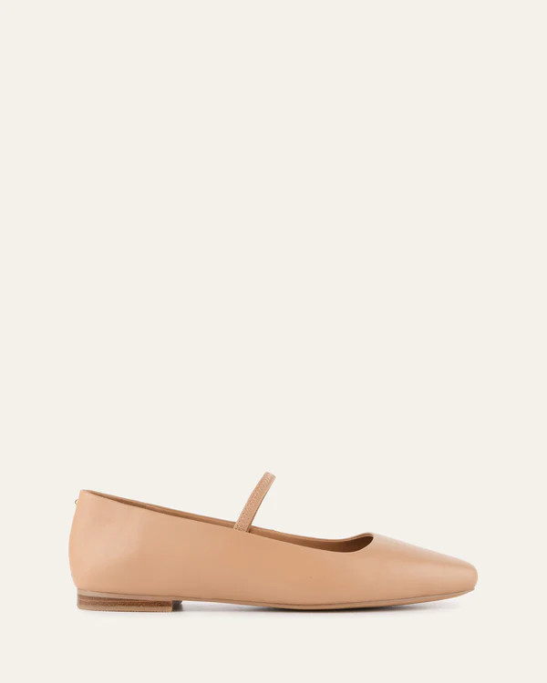 AVERY CASUAL FLATS TAN LEATHER | Jo Mercer (AU)