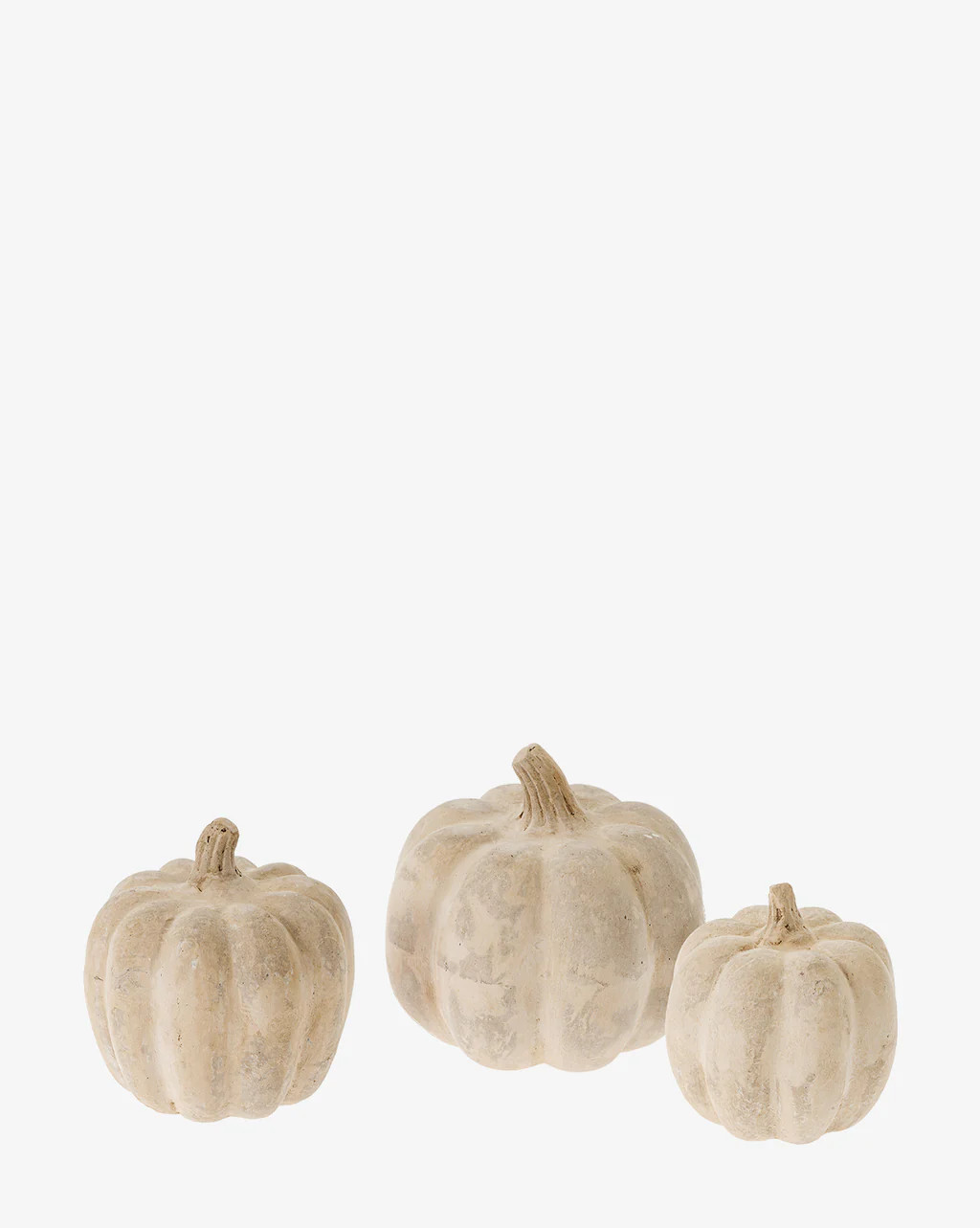 White Paper Mache Pumpkin | McGee & Co.