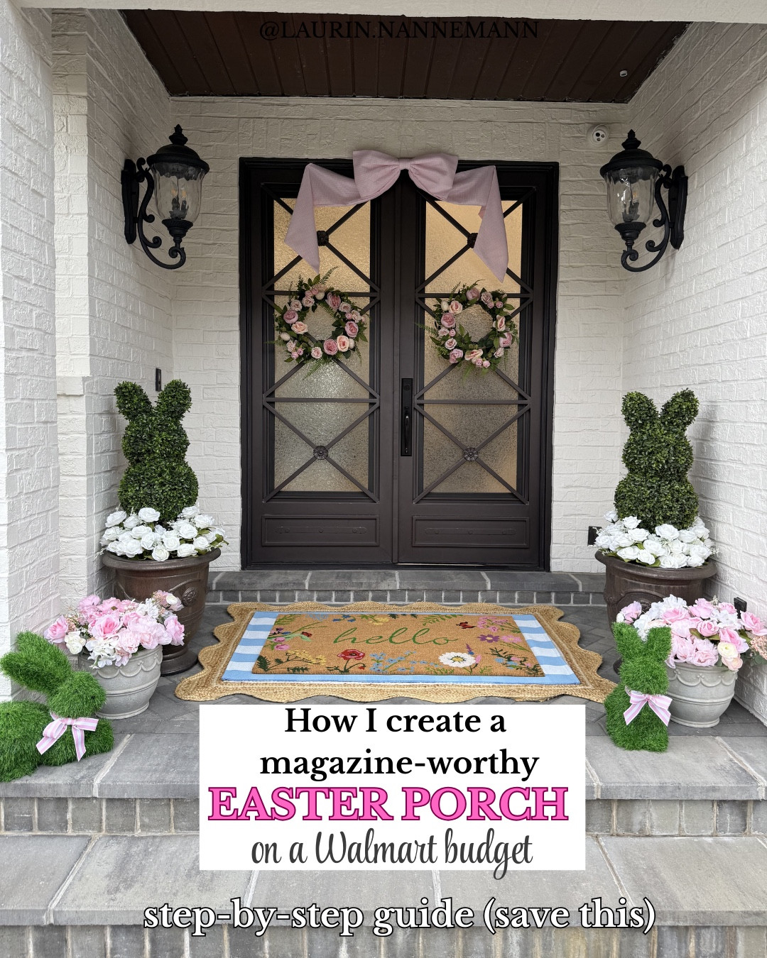 I wanted a spring porch that looks designer… but Walmart prices ✨

This is my exact step-by-step formula for creating a magazine-worthy front door without feeling overwhelmed.

If you’re a busy, overstimulated mom like me, these simple upgrades make the biggest difference fast.

Save this step-by-step guide so you can recreate it later 💗



#springdecor #frontporchdecor #easterdecor #walmartfinds #affordableluxury #momlife #millennialmom #homedecor #elevatedhome #budgetfriendly

#LTKHome #LTKSeasonal #LTKmomlife