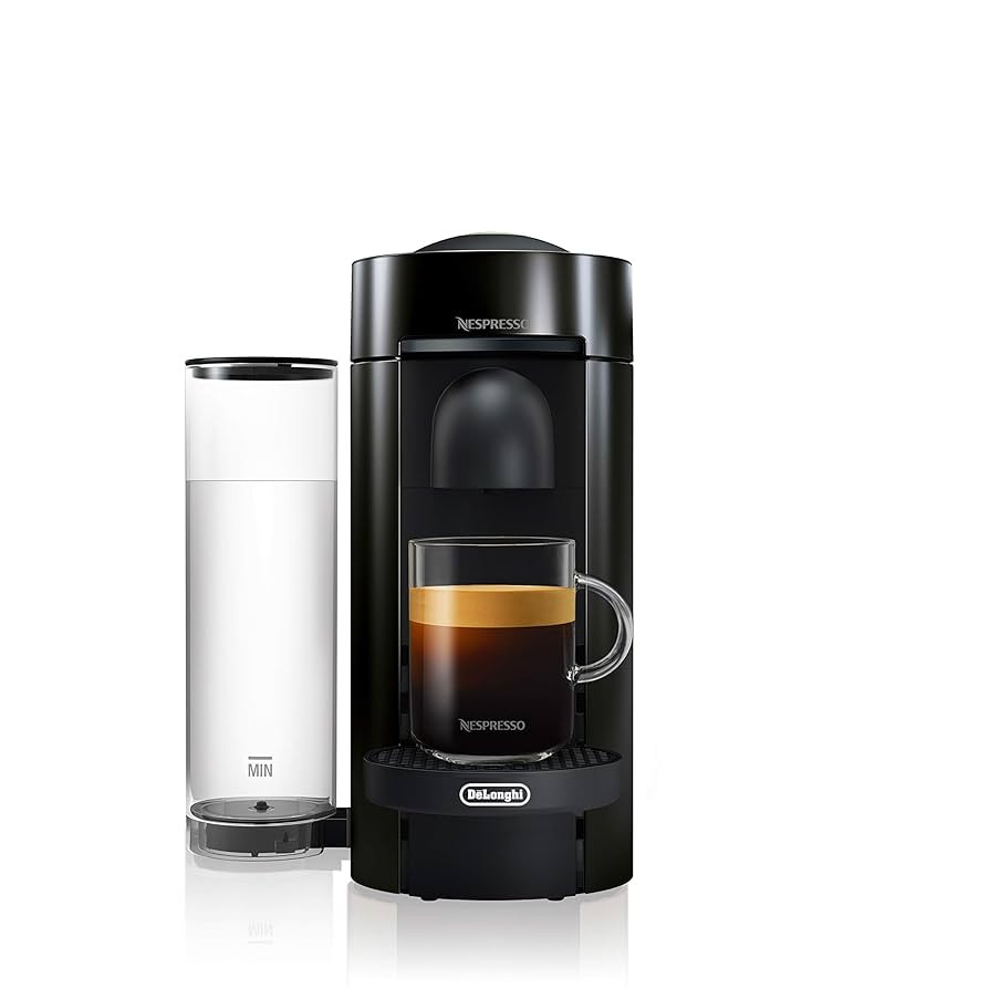 Nespresso Vertuo Plus Coffee and Espresso Maker By De'Longhi, Ink Black | Amazon (US)
