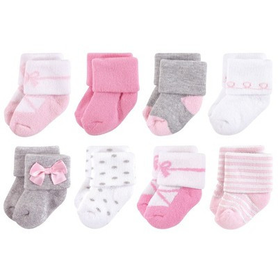 Little Treasure Baby Girls Newborn Socks, Ballerina, 6-12 Months | Target