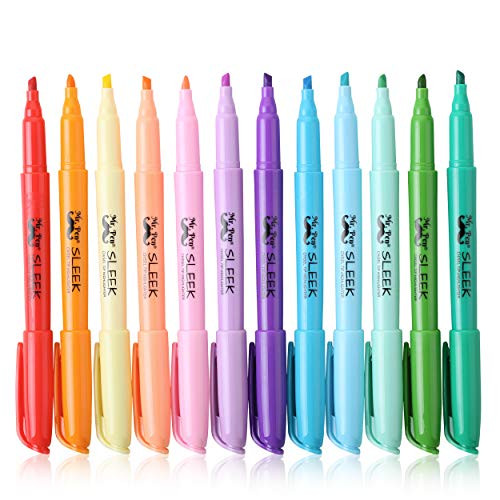Mr. Pen- Pastel Highlighters, 12 Pack, Assorted Colors, Fast Dry, Highlighter Pastel, Pastel Highlig | Amazon (US)