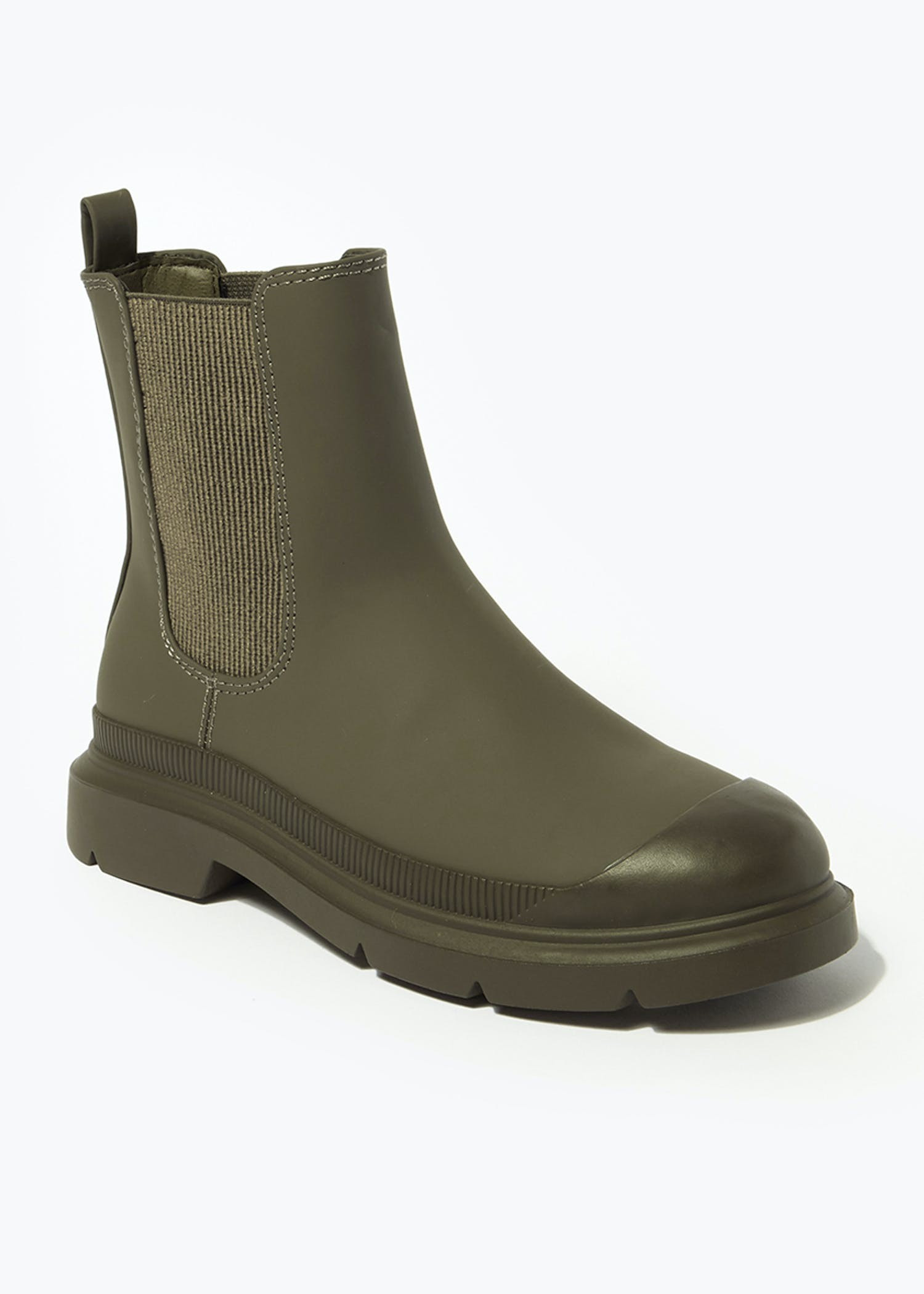 Khaki Chunky Chelsea Boots – Khaki | Matalan (UK)